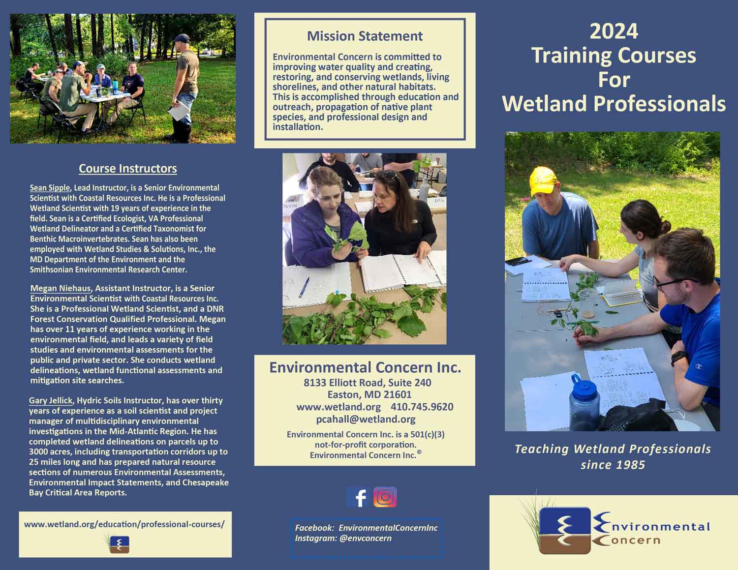 Environmental Concern Professional Courses 2024